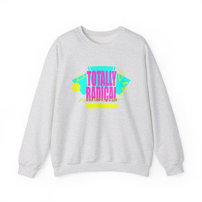 Totally Rad Feminist Crewneck Sweatshirt, Retro Style Hoodie, 80s Vintage Inspired Wear, Casual Cozy Sweater, Perfect Gift for Trendsetters