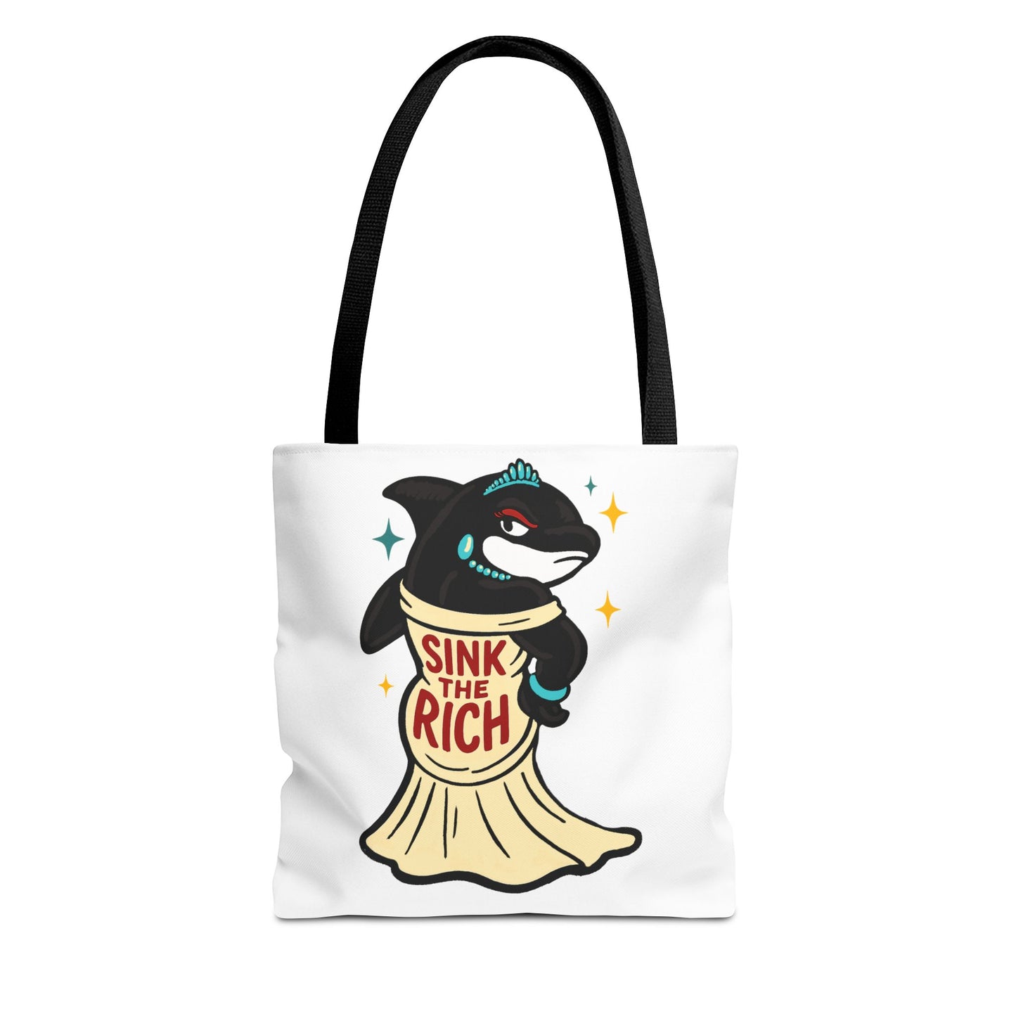 AOC Sink the Rich - Orca Tote Bag