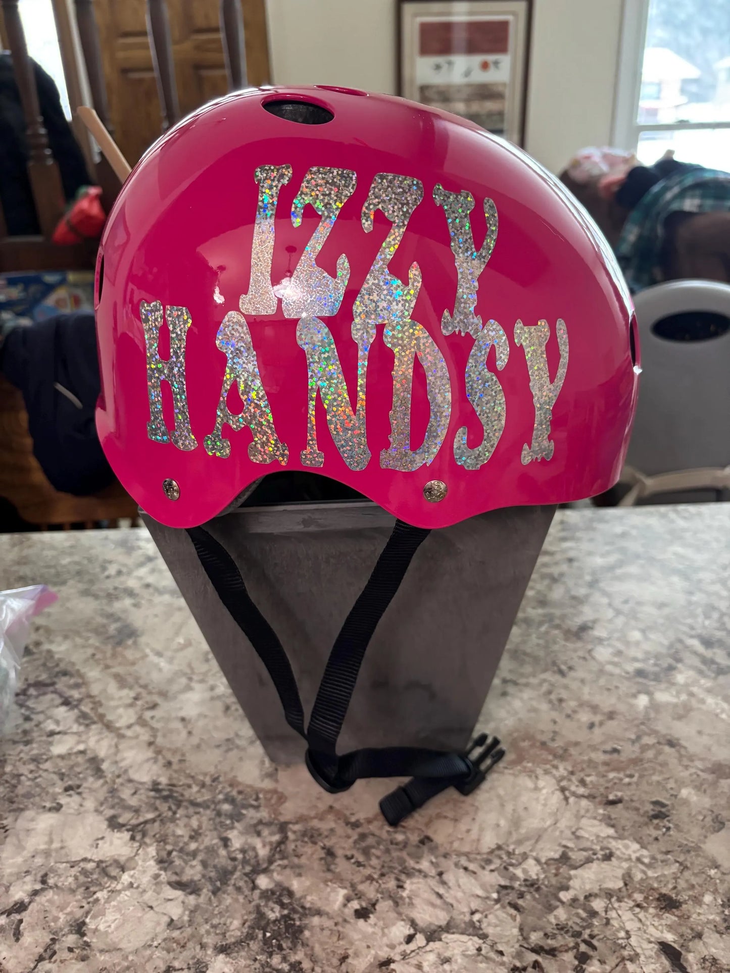 Vinyl Helmet Decal- Roller Derby Name