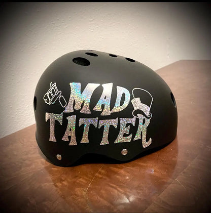 Vinyl Helmet Decal- Roller Derby Name